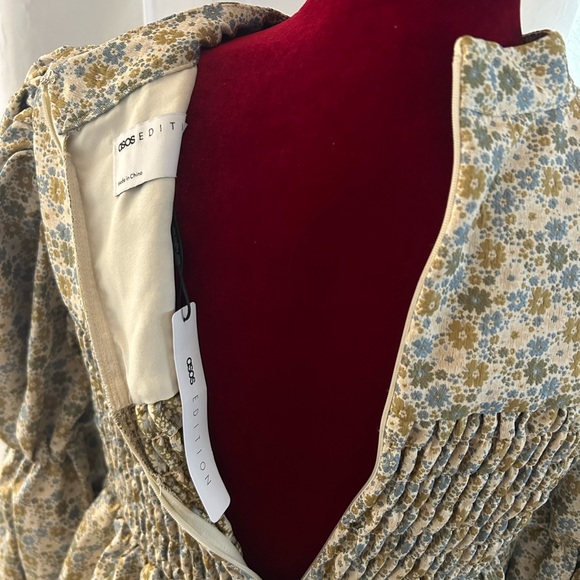 ASOS Edition babydoll tapestry print dress - Picture 6 of 6